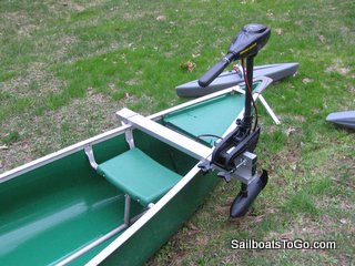 Sailboats To Go » Aluminum Motor Mount For Canoes