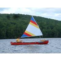Canoe kit with outriggers, click for larger image