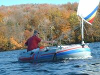 Dinghy Kit Under Sail