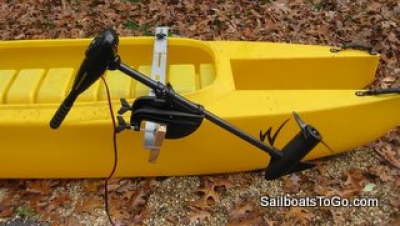 SailboatsToGo»Super Strong Motor Mount for Wavewalk Kayak