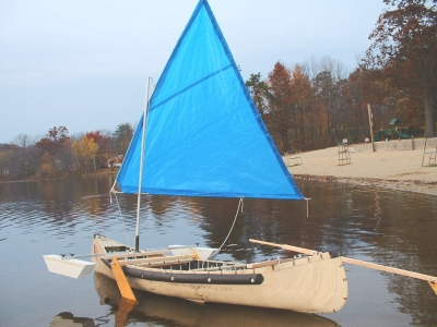 SailboatsToGo»Canoe sail rig plans, how to sail, &amp; instructional 
