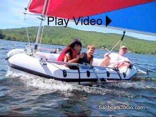 inflatable sailboat sail