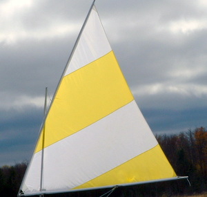 45 SF Dacron Sail for Super Snark or Sea Snark or DIY boat white 