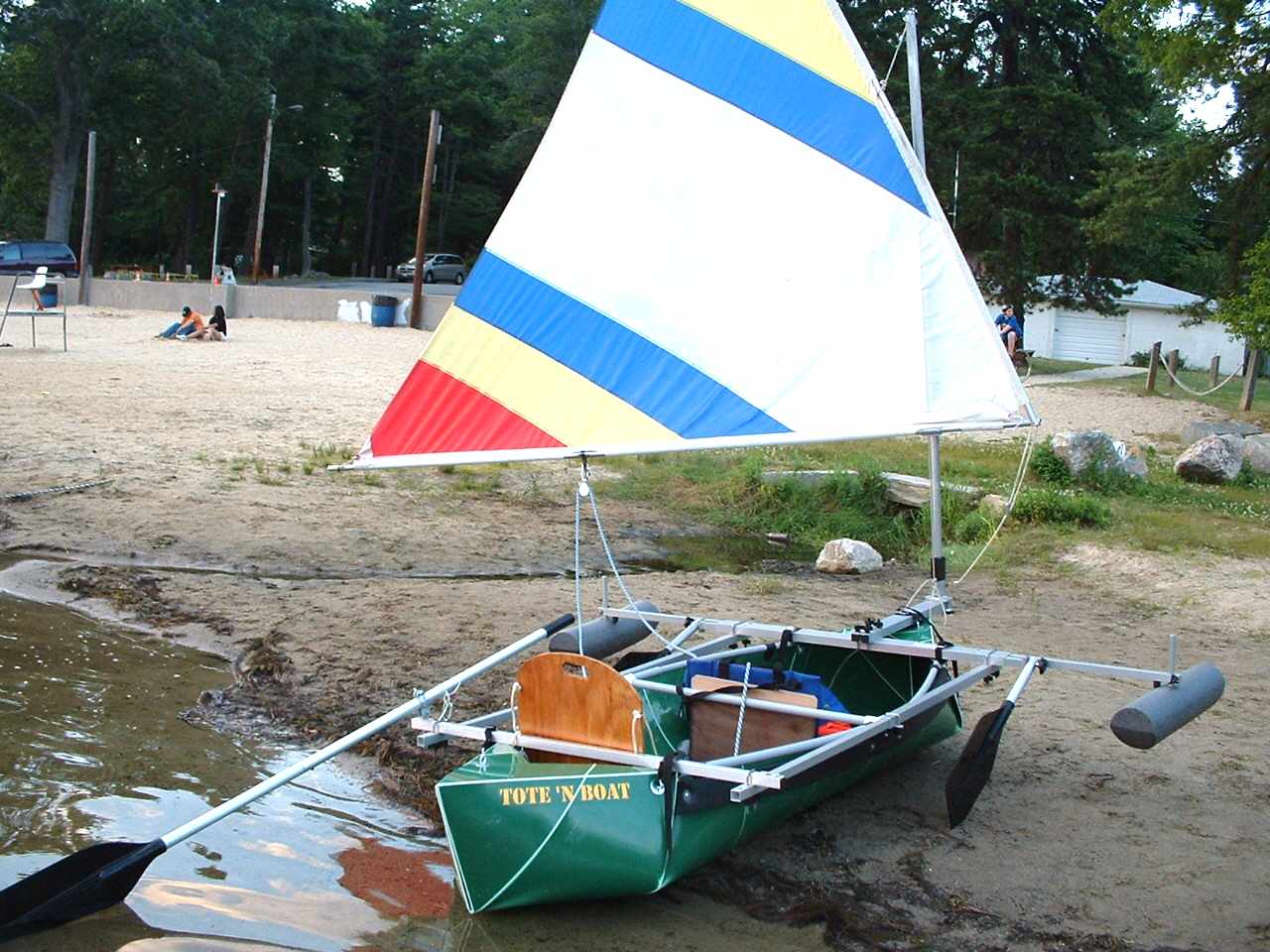 Sailboats To Go » Sail The Tote-N-Boat