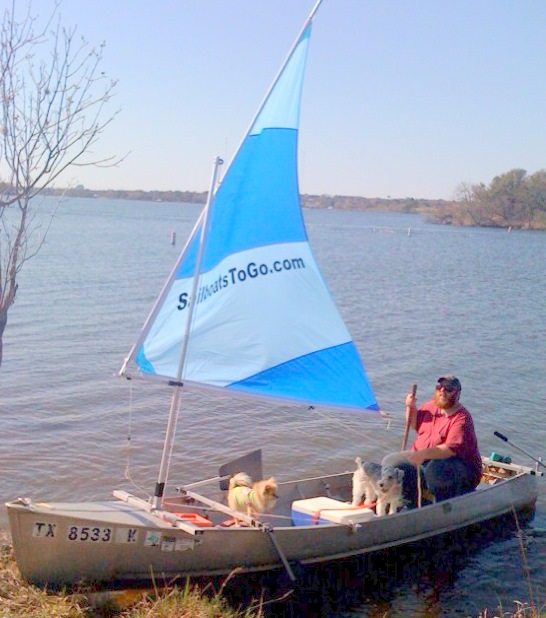 Sailboats To Go » Trucker Review Canoe Sail Kit