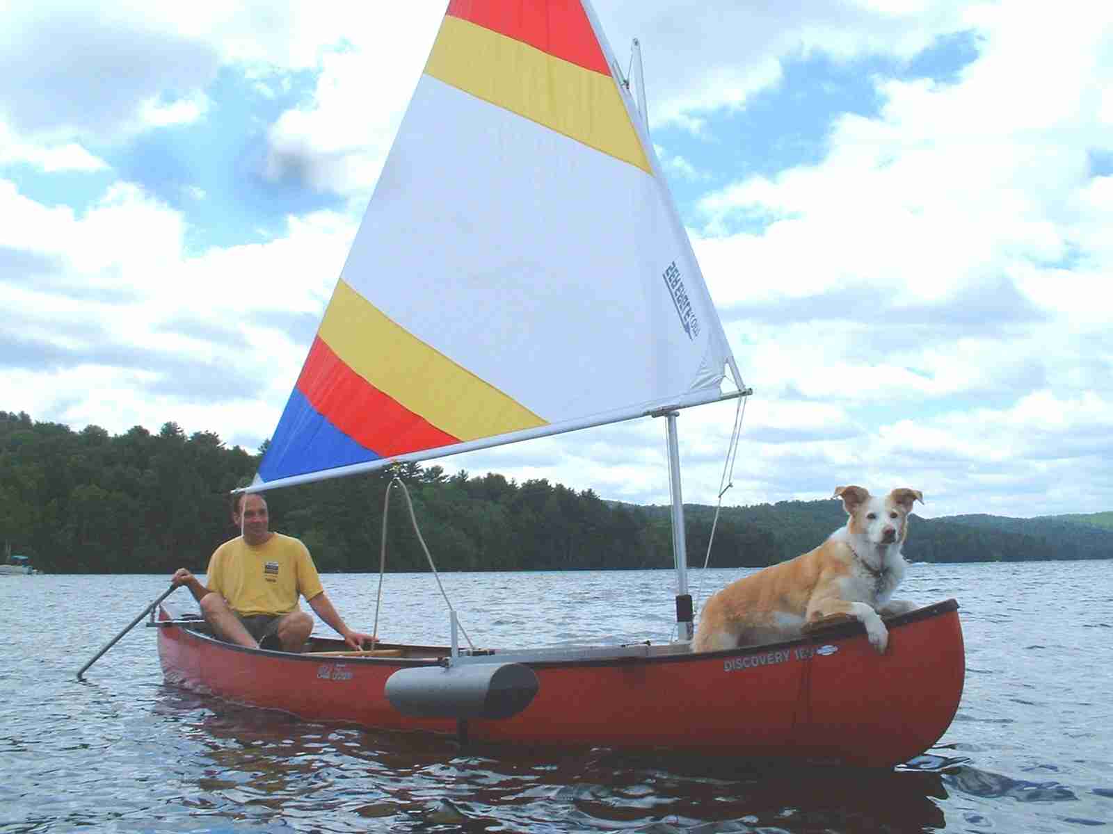 canoe sailboat conversion
