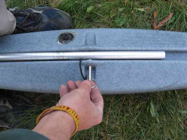 Sailboats To Go » Canoe Stabilizers Adjust In, Out, Up and 