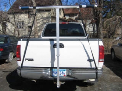 SailboatsToGoÂ»Aluminum Hitch Rack - Telescoping T support 