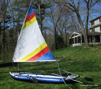 sailboatstogo kayak sail rig