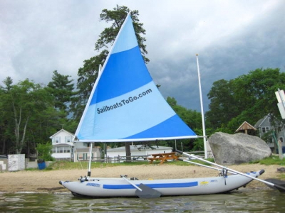 SailboatsToGo»Sea Eagle Fast Track 385FT Kayak With Sail Rig